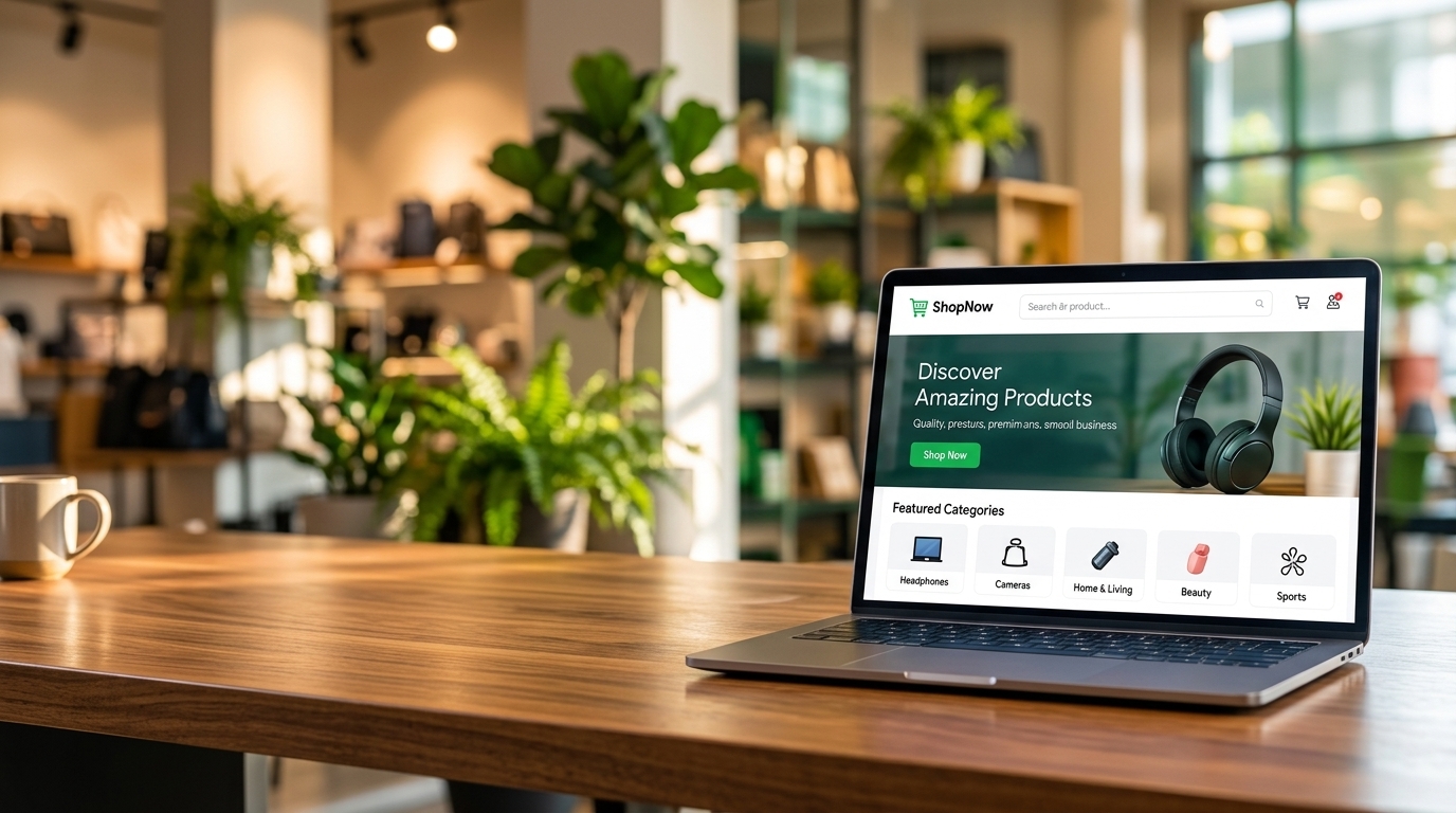 E-Commerce Online Store Platform screenshot