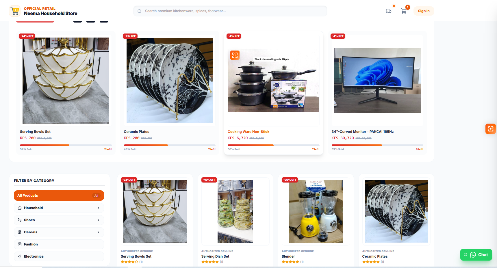 E-Commerce Online Store Platform screenshot 2